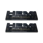 2Pcs HEMI 6.4 LITER Emblems For 15-18 DODGE RAM 2500 3500
