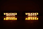 Hood Emblem Side Marker Lights for RAM 1500 HEMI 5.7L 2019-2024