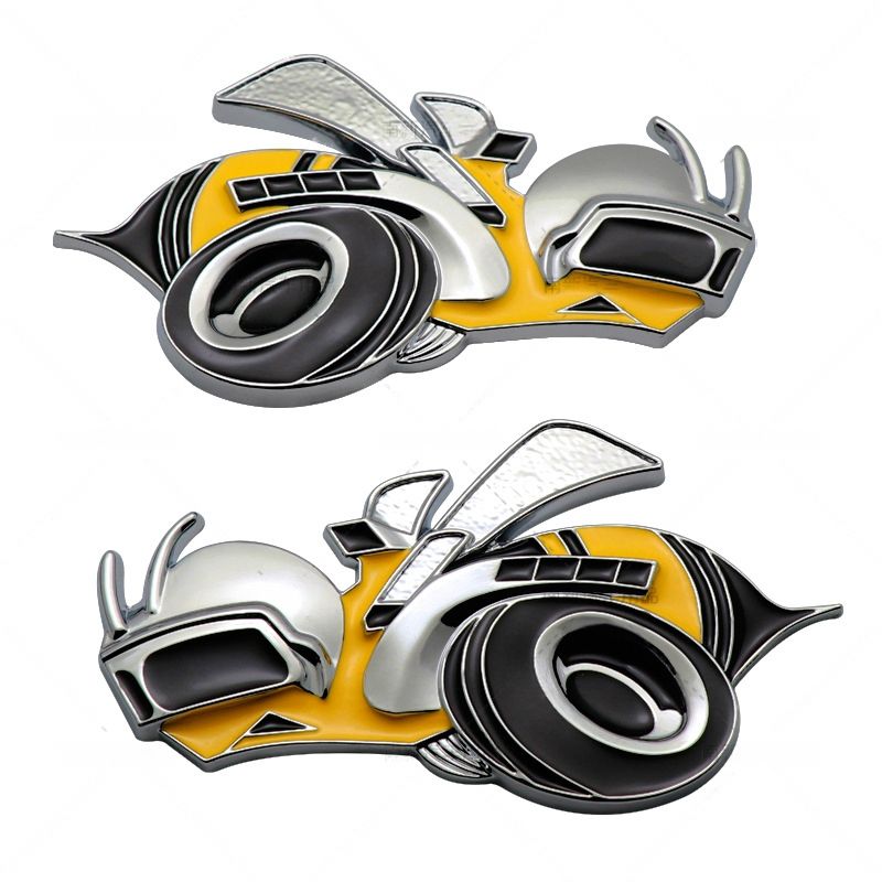 Super Bee Fender Side Emblem Badge For SRT Hellcat Scat Pack | 2Pcs