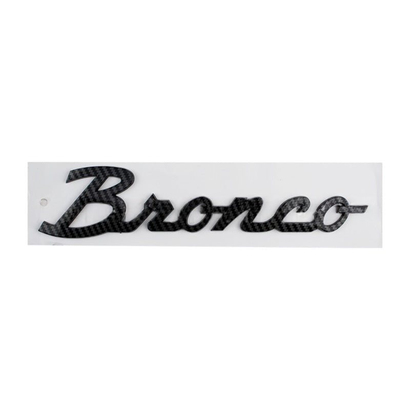 2Pcs Side Fender Emblem Badge For 2021-2024 Ford Bronco