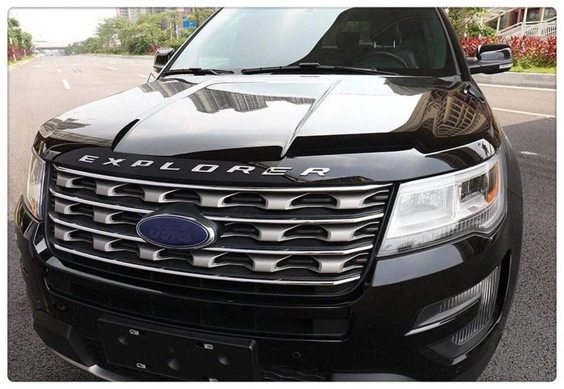 Front Hood EXPLORER Letters For 2011-2025 Ford Explorer Emblem Badge