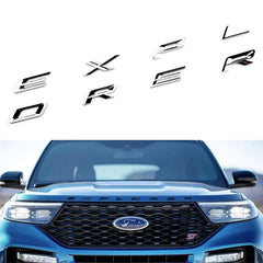 Front Hood EXPLORER Letters For 2011-2025 Ford Explorer Emblem Badge
