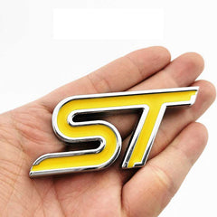 ST 3D Logo Metal Emblem Badge For Ford Focus