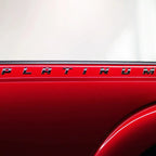 Fits F-150 F-250 F-350 SUPER DUTY PLATINUM Bed side Chrome Emblem Decal 3D Stickers