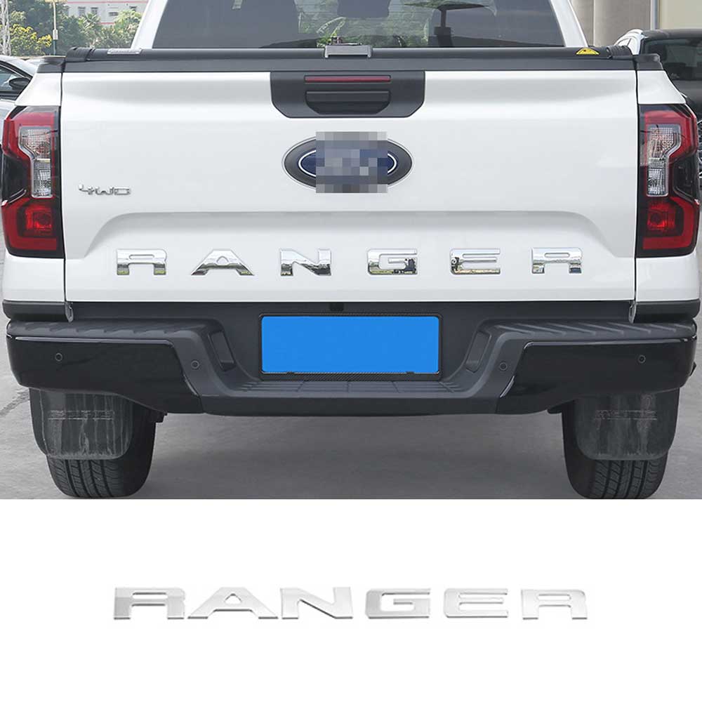 Tailgate Insert Emblem For 2024-2025 Ford Ranger Letter Sticker