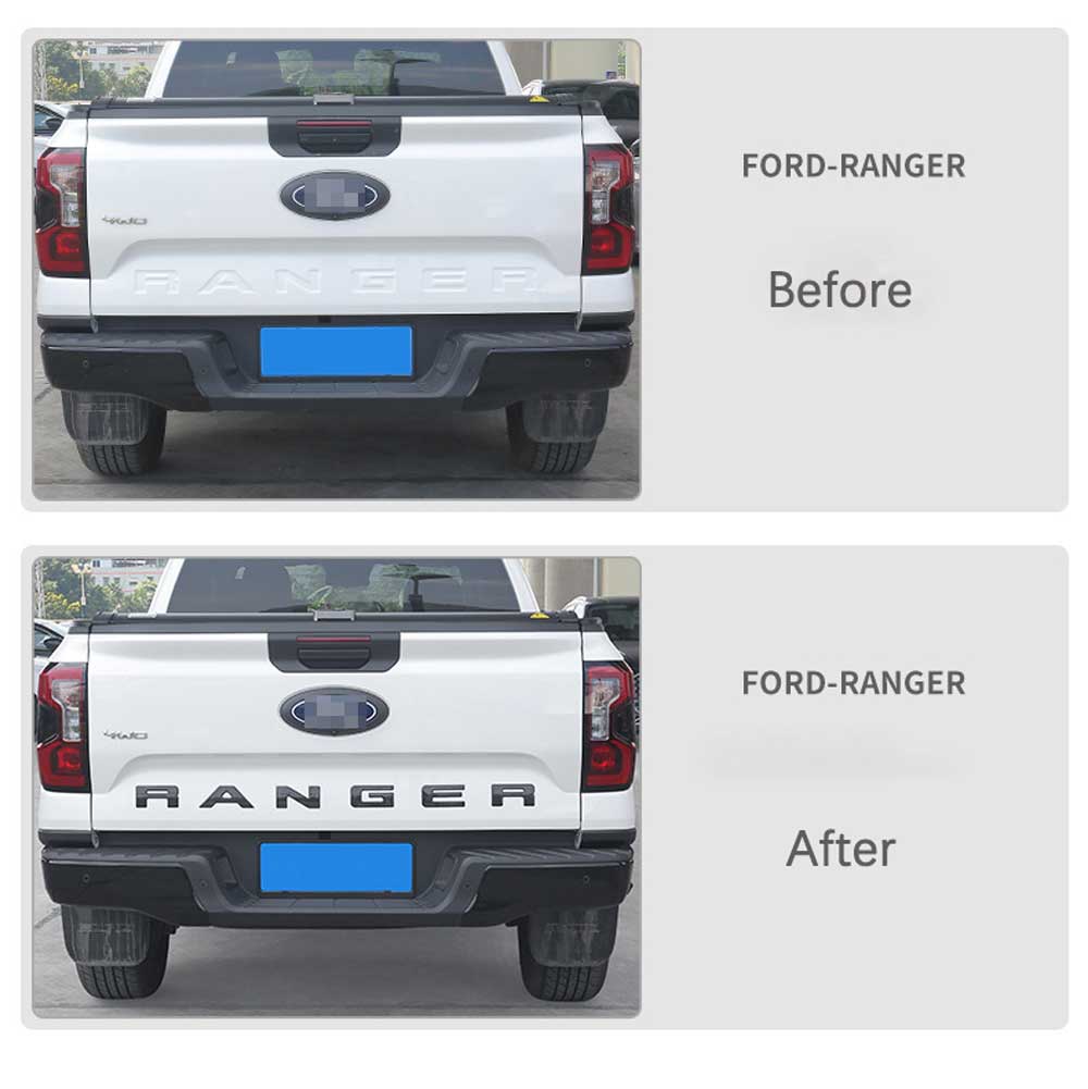 Tailgate Insert Emblem For 2024-2025 Ford Ranger Letter Sticker
