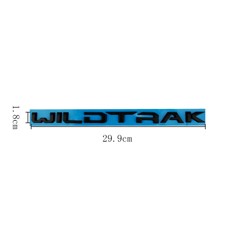 3D Tailgate WILDTRAK Letter Emblem For Ford Ranger 2022-2024