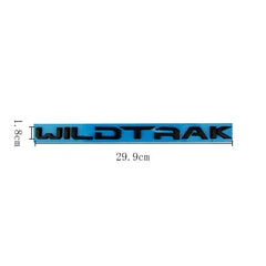 3D Tailgate WILDTRAK Letter Emblem For Ford Ranger 2022-2024