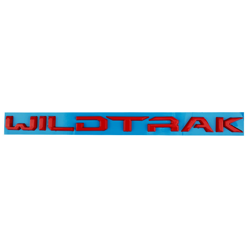 3D Tailgate WILDTRAK Letter Emblem For Ford Ranger 2022-2024