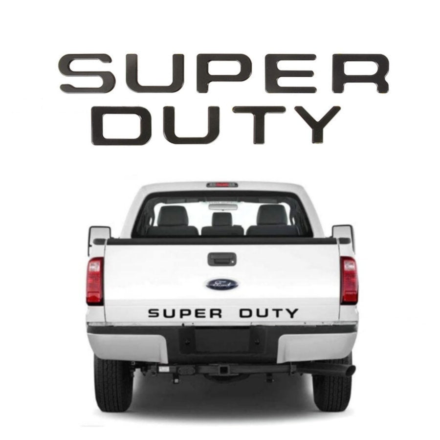 3D SUPERDUTY Insert Emblem Letter For Ford F250 F350 F450 Super Duty 2008-2016 Imagen principal del producto