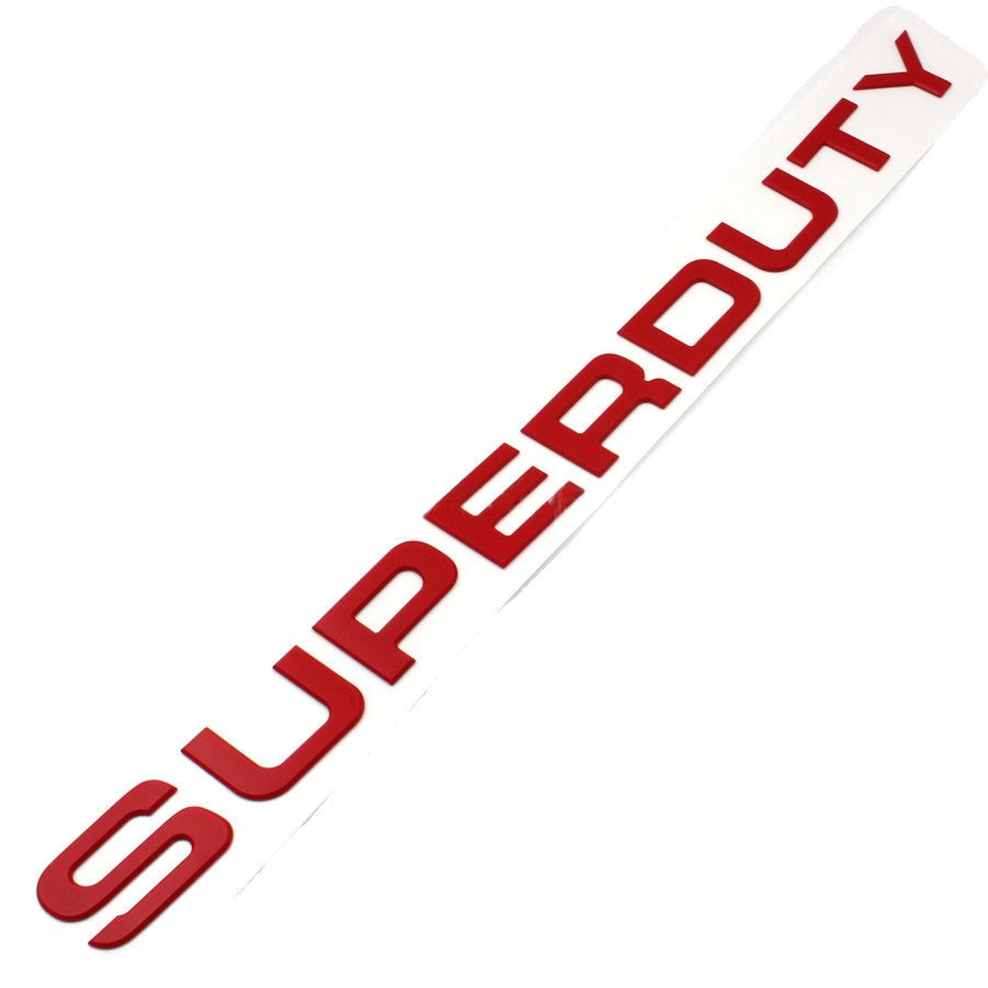 3D SUPERDUTY Insert Emblem Letter For Ford F250 F350 F450 Super Duty 2008-2016