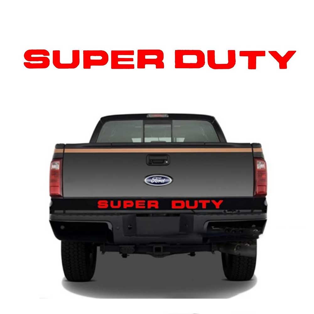3D SUPERDUTY Insert Emblem Letter For Ford F250 F350 F450 Super Duty 2008-2016