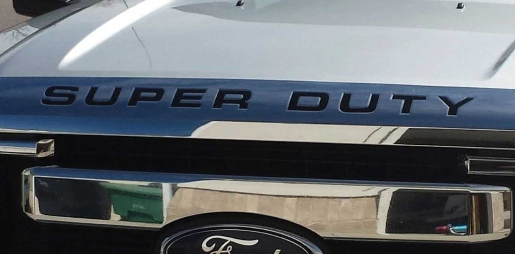 3D SUPERDUTY Insert Emblem Letter For Ford F250 F350 F450 Super Duty 2008-2016
