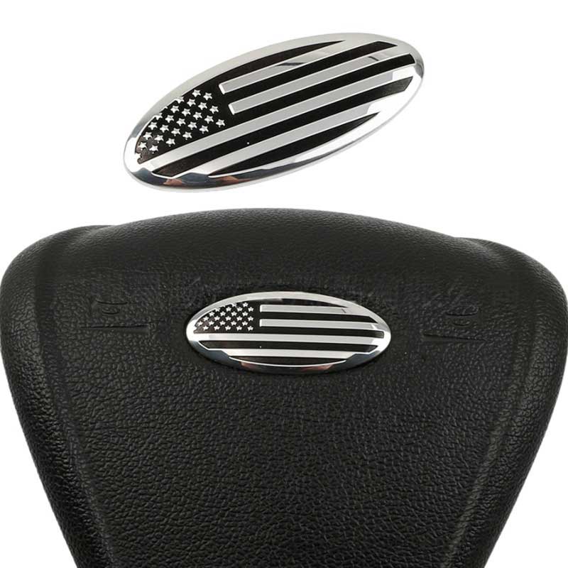 Ford Steering Wheel Emblem | 2Pcs