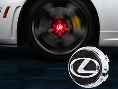 LEXUS Floating LED Wheel Center Hub Caps | 4Pcs