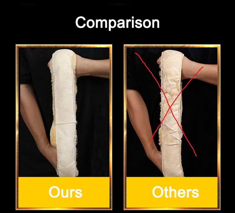 New Winter Style! Wool Steering Wheel Cover