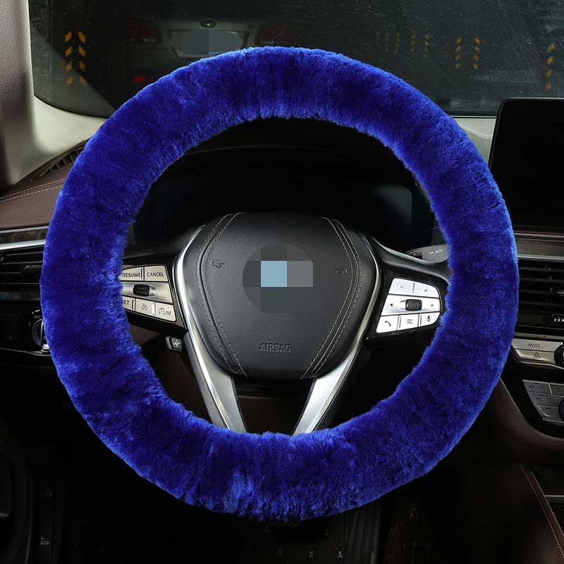 New Winter Style! Wool Steering Wheel Cover