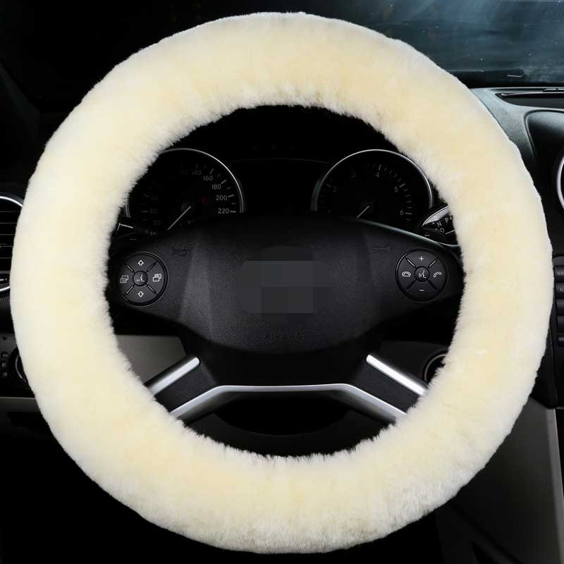 New Winter Style! Wool Steering Wheel Cover