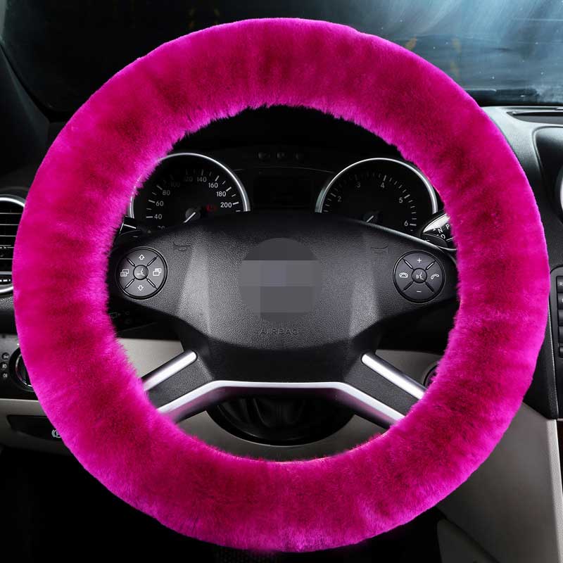 New Winter Style! Wool Steering Wheel Cover