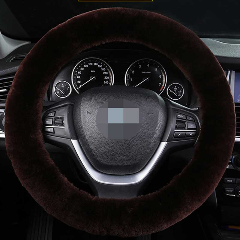 New Winter Style! Wool Steering Wheel Cover