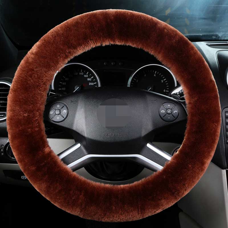 New Winter Style! Wool Steering Wheel Cover