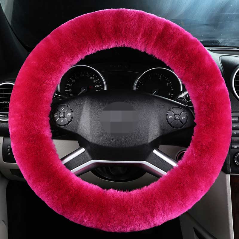 New Winter Style! Wool Steering Wheel Cover