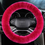 New Winter Style! Wool Steering Wheel Cover