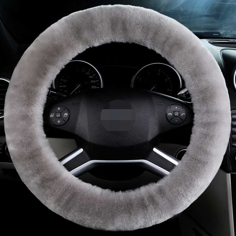 New Winter Style! Wool Steering Wheel Cover