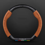 D Type Steering Wheel Cover For Tesla 3 Y Series