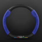D Type Steering Wheel Cover For Tesla 3 Y Series