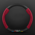 D Type Steering Wheel Cover For Tesla 3 Y Series