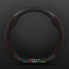 D Type Steering Wheel Cover For Tesla 3 Y Series