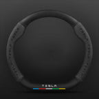 D Type Steering Wheel Cover For Tesla 3 Y Series