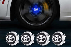 TOYOTA Floating LED Wheel Center Hub Caps | 4Pcs