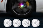 TOYOTA Floating LED Wheel Center Hub Caps | 4Pcs