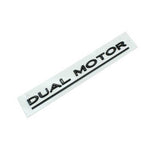 3D DUAL MOTOR Letters For Tesla Model 3 Y Rear Lid Trunk Badge