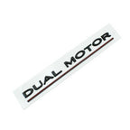 3D DUAL MOTOR Letters For Tesla Model 3 Y Rear Lid Trunk Badge