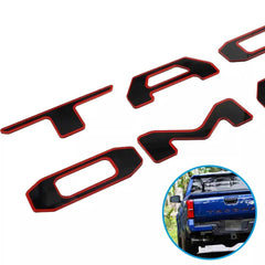 Raised Tailgate Insert Letters fits 2024 2025 Toyota Tacoma Emblem