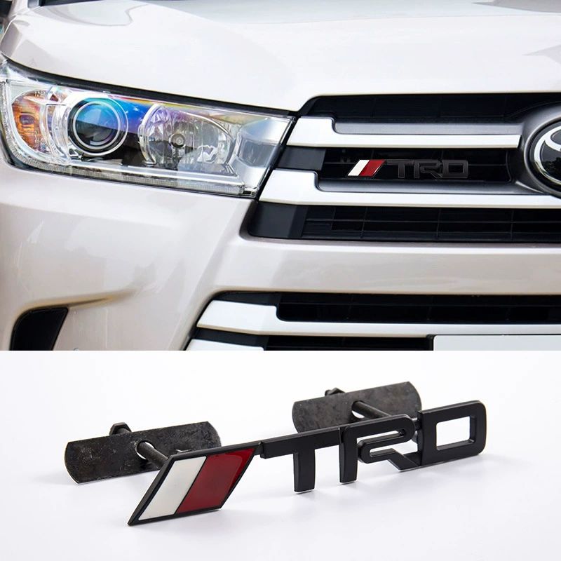 Front Grille Emblem For Tacoma Accessories Badge w/Fitting Screws Nuts