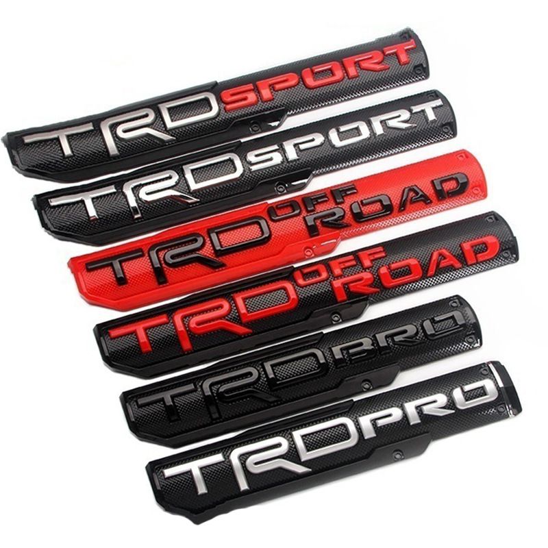 Toyota TRD Door Fender Emblem | 2Pcs