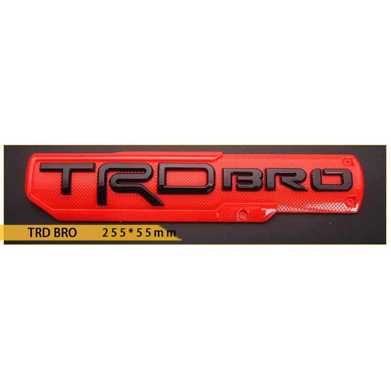 Toyota TRD Door Fender Emblem | 2Pcs