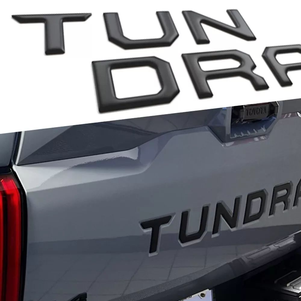 For Toyota Tundra 2022-2024 Tailgate Insert Letters