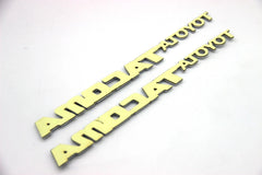 2Pcs For 1995-2004 Toyota Tacoma Door Fender Emblem