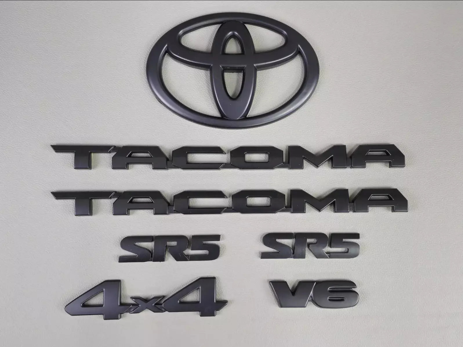 For 2016-2023 Toyota Tacoma SR5 V6 LIMITED Emblem Overlay Kit Main image