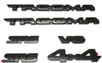 For 2016-2023 Toyota Tacoma SR5 V6 LIMITED Emblem Overlay Kit