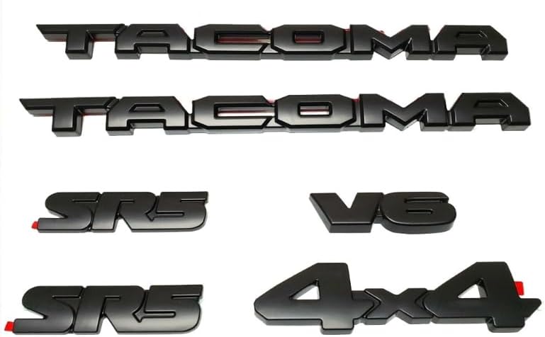 For 2016-2023 Toyota Tacoma SR5 V6 LIMITED Emblem Overlay Kit
