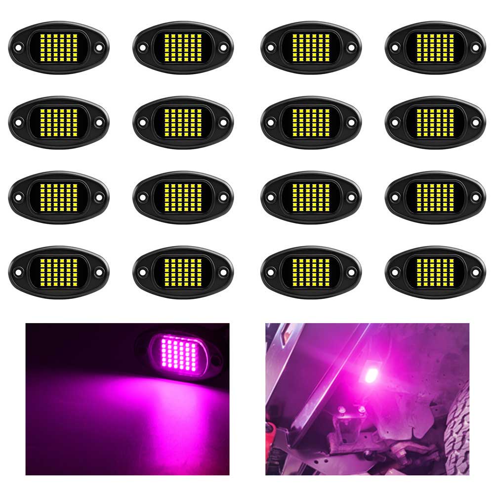 Rock Lights 6000K 36 LEDs SMD Chips Super Bright Neon Underglow Light