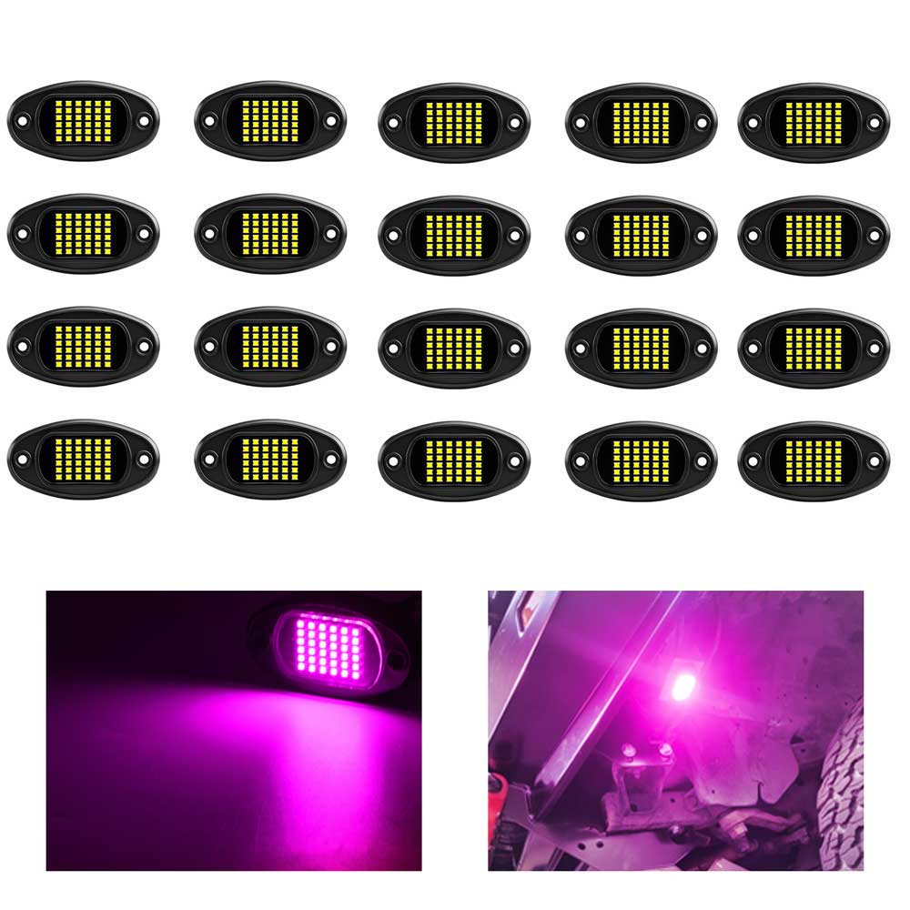 Rock Lights 6000K 36 LEDs SMD Chips Super Bright Neon Underglow Light
