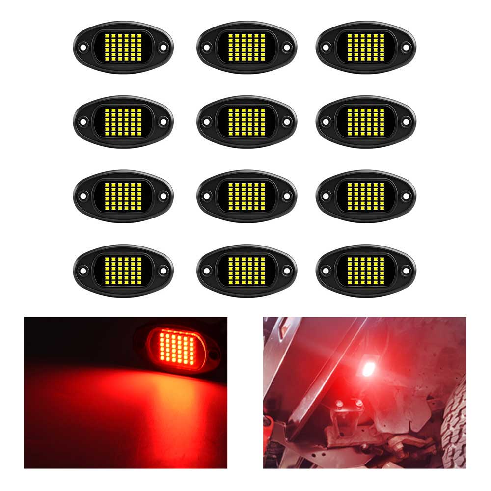 Rock Lights 6000K 36 LEDs SMD Chips Super Bright Neon Underglow Light