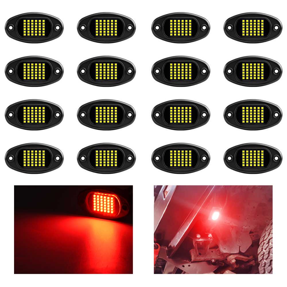 Rock Lights 6000K 36 LEDs SMD Chips Super Bright Neon Underglow Light